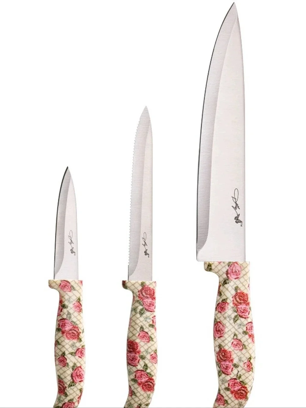 Dolly Parton 3-PC Chef's Knife Set- Rose